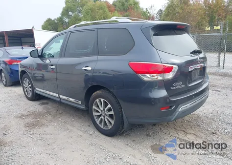 2013 Nissan Pathfinder Sl from USA, damaged, VIN 5N1AR2MN8DC652067